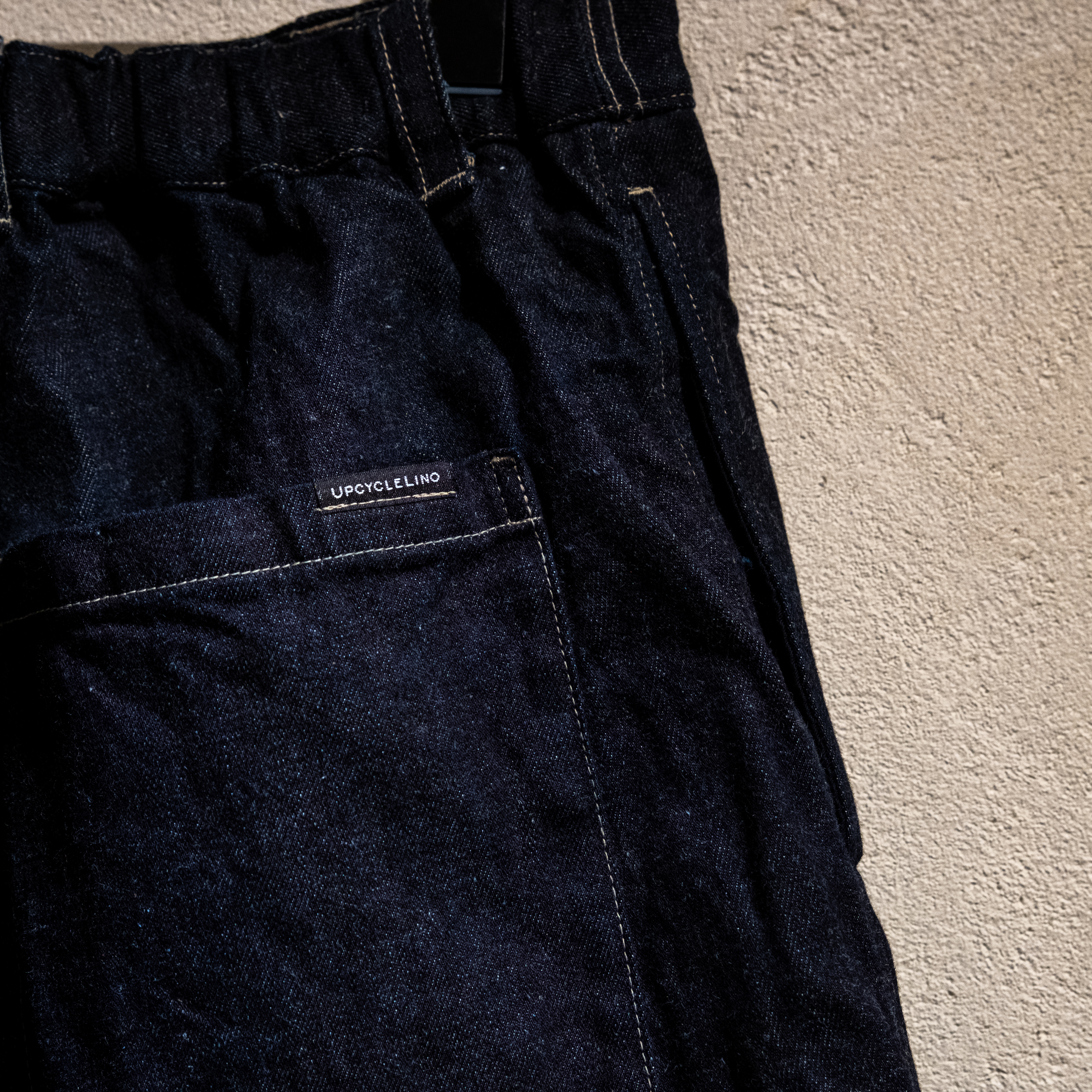 UpcycleLino】BASIC デニム イージーショーツ(1 INDIGO)｜ nest Robe