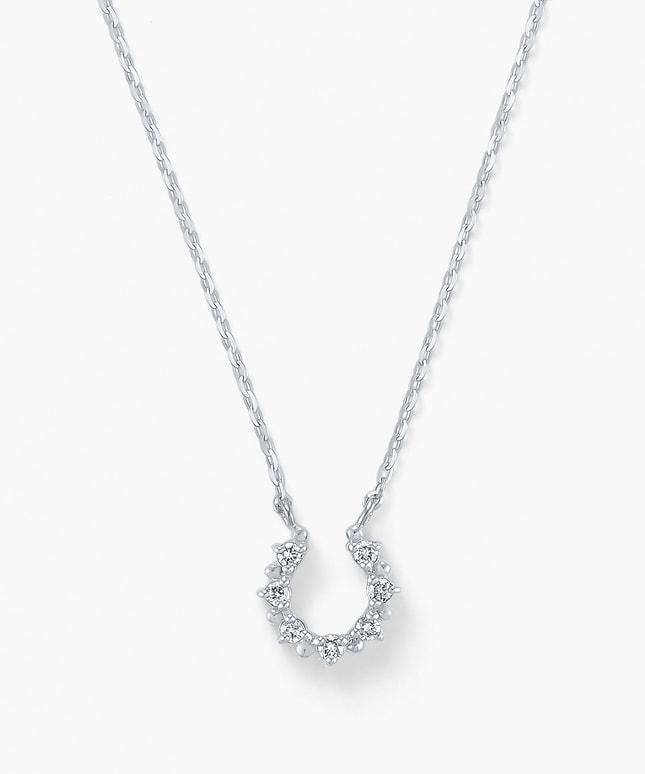 K10WG ダイヤモンド ネックレス|festaria Online Shop(フェスタリア