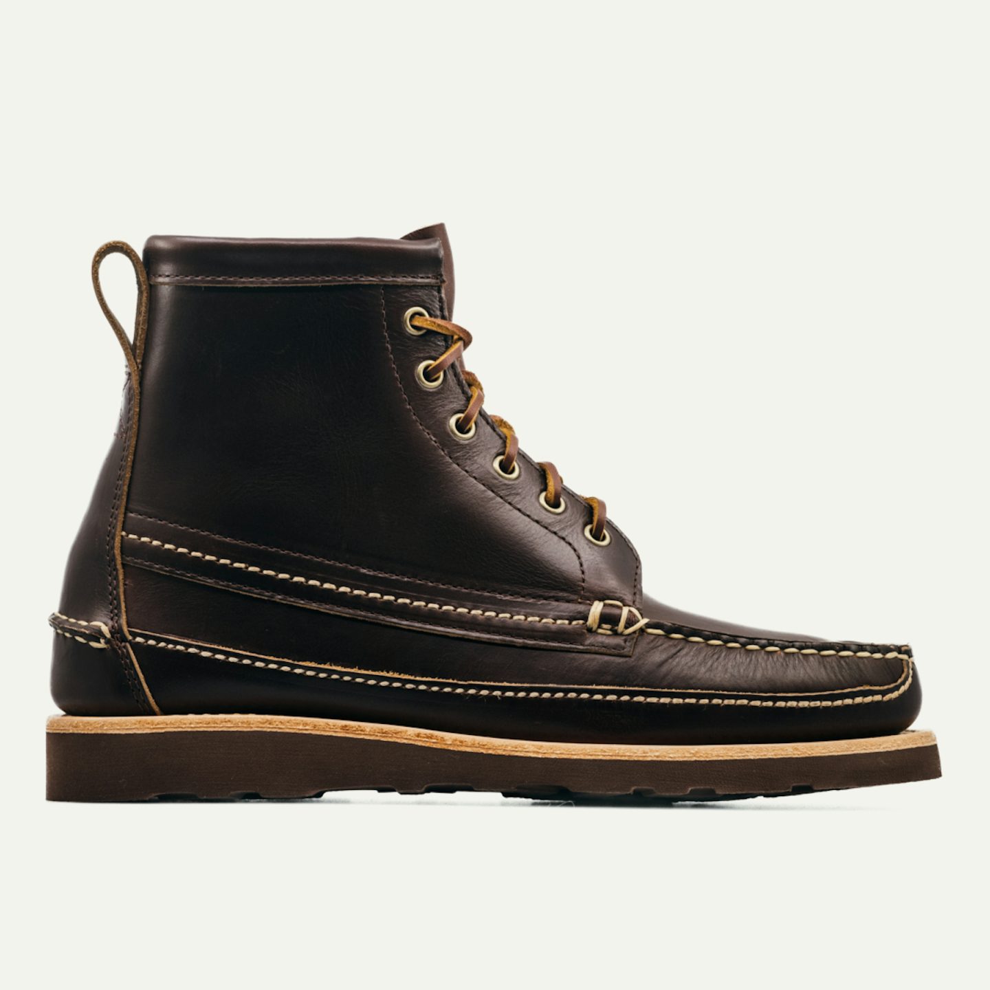 Camp Boot - Horween Brown Chromexcel, Brown Vibram Christy Sole