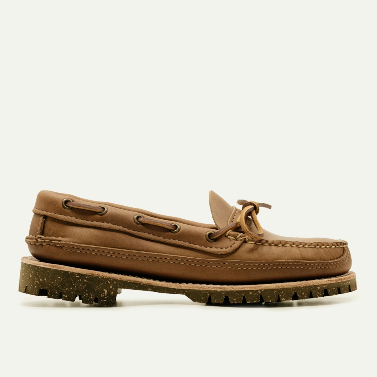 Angler Moc - Natural Chromexcel, SVIG Cortina Cork Sole - Made in