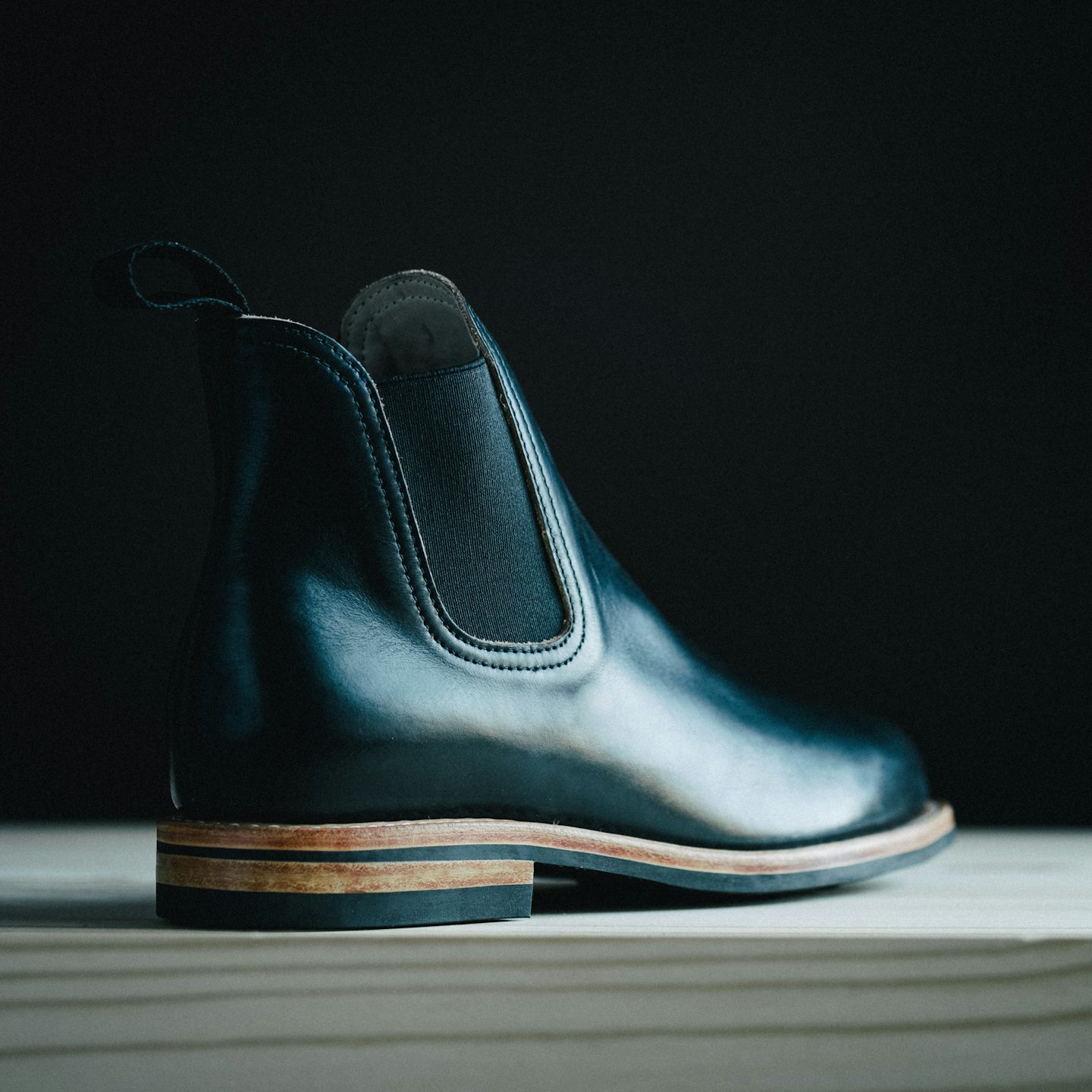 5504 Chelsea Boot - Black Chromexcel - Made in USA | Oak Street