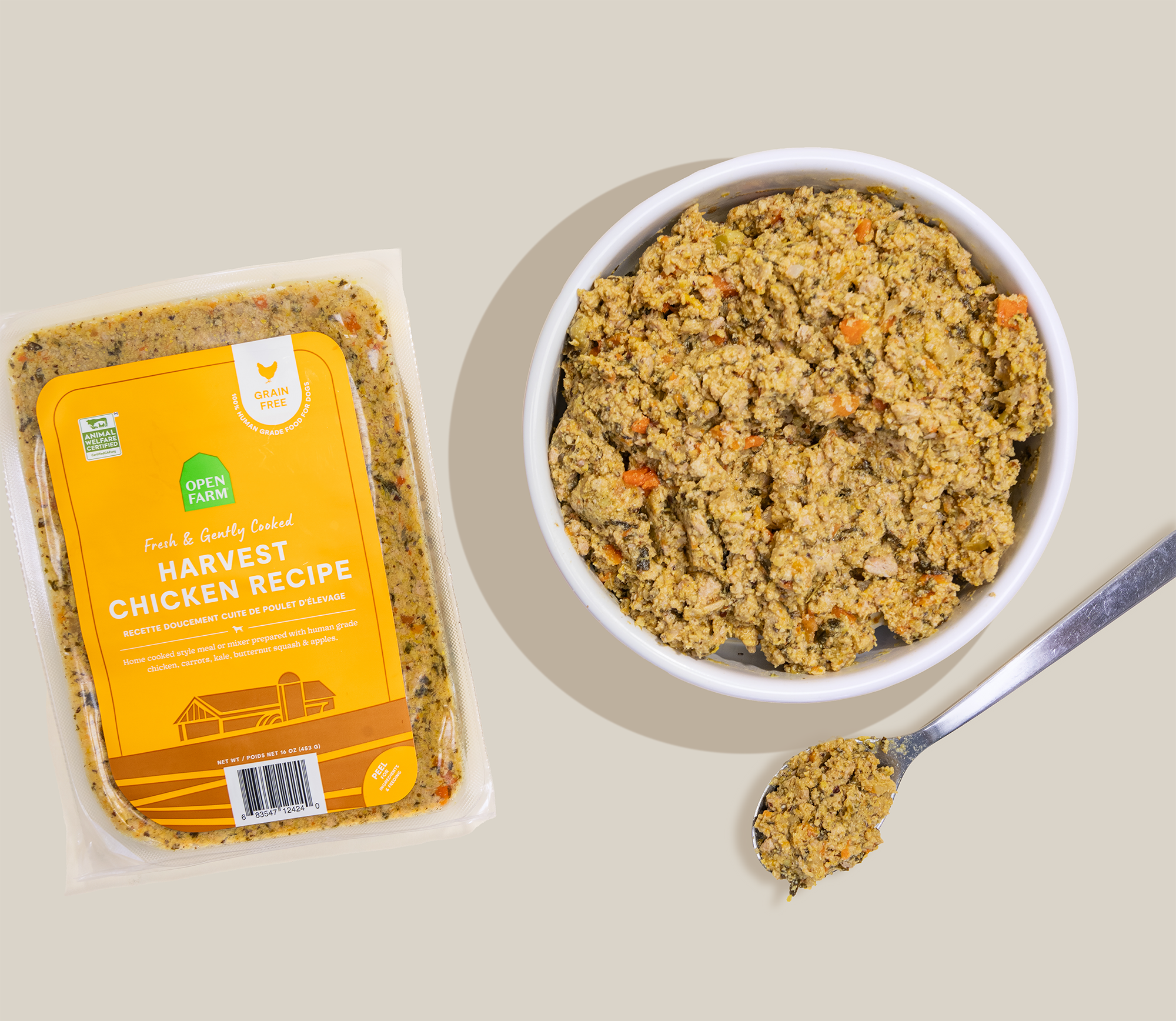 Gently Cooked Chicken Dog Food - Protein Rich Dog Food - Open Farm
