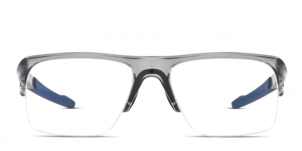 Oakley OX8061 Plazlink Gray/Clear Eyeglasses | Includes FREE Rx Lenses