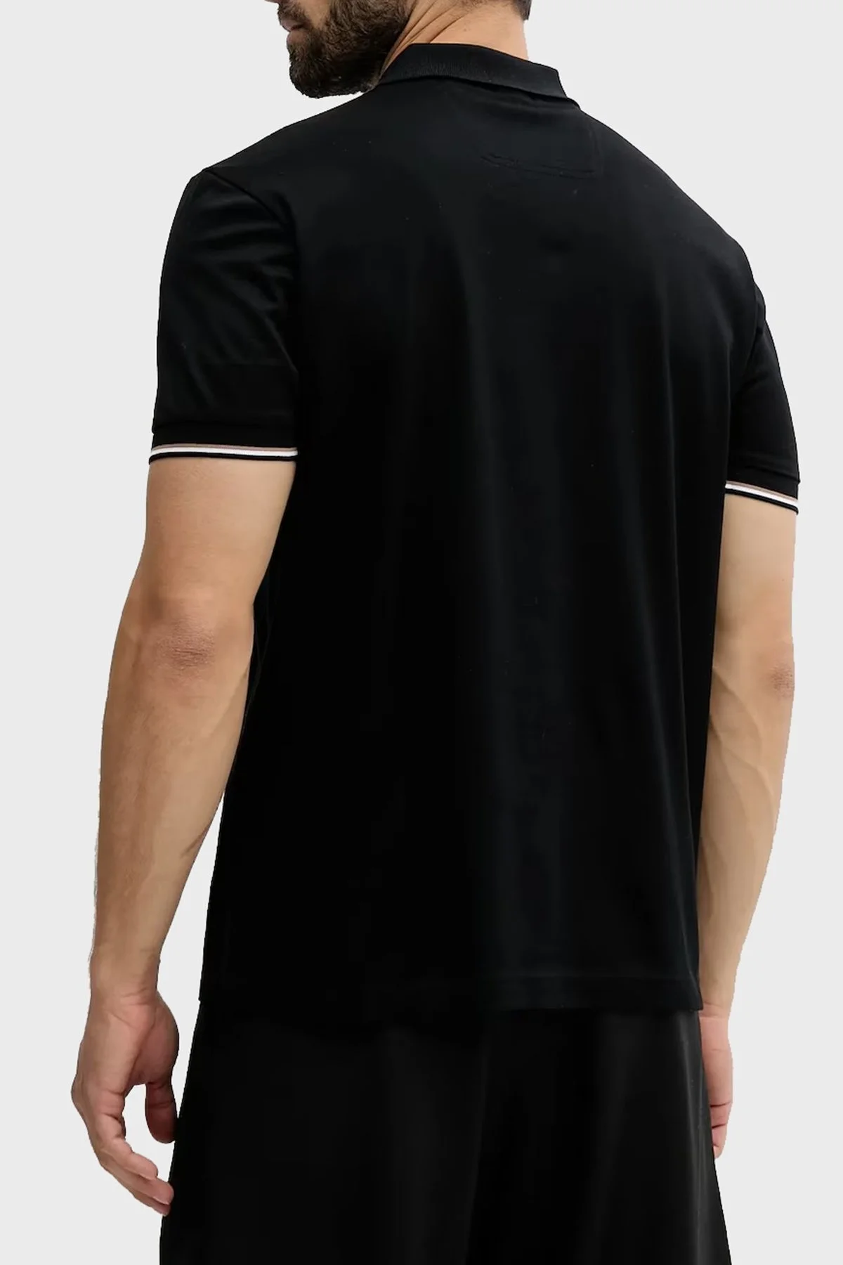 Boss % 100 Pamuk Regular Fit Fermuarlı Erkek Polo Yaka T Shirt