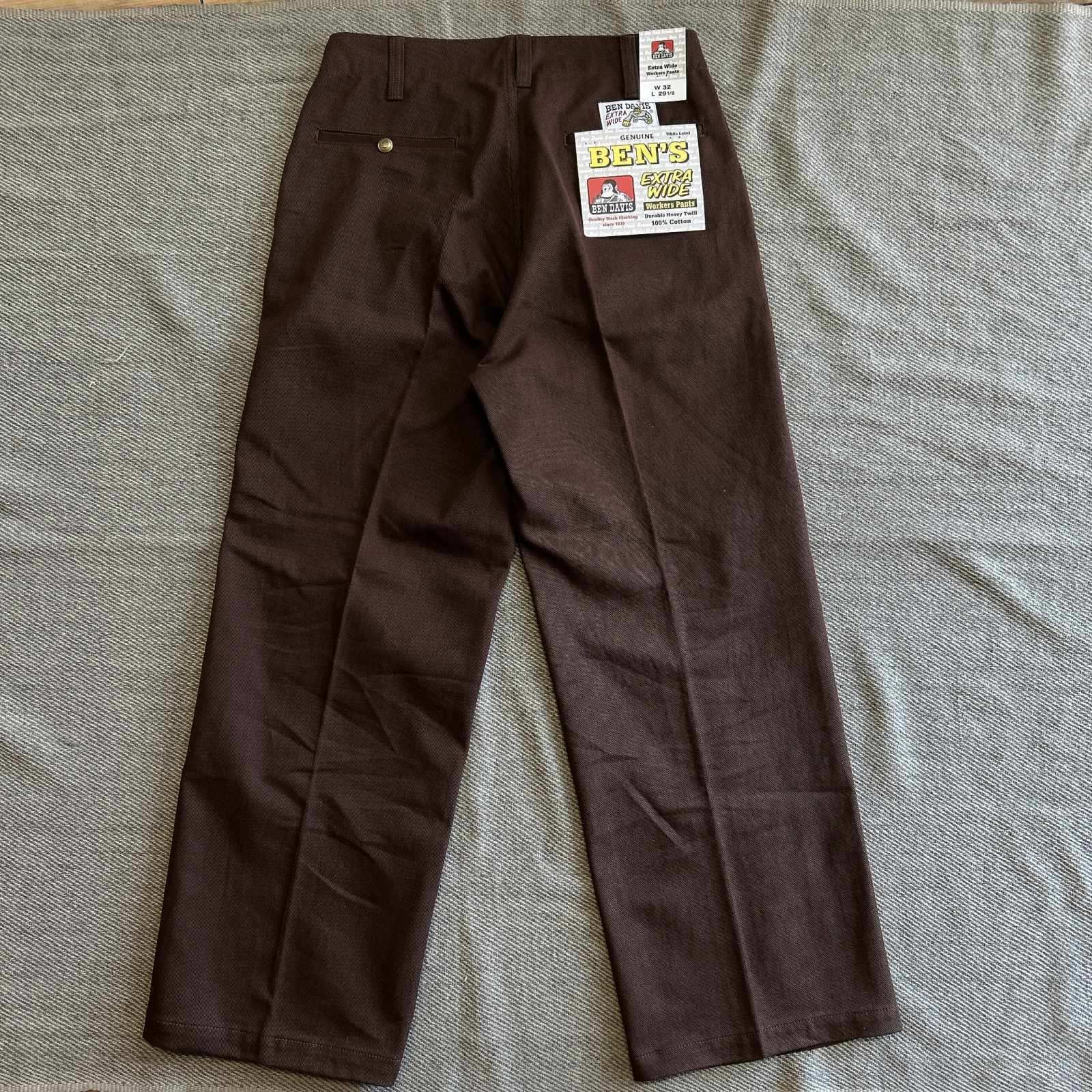 BEN DAVIS】EXTRA WIDE CINO PANTS (2color)