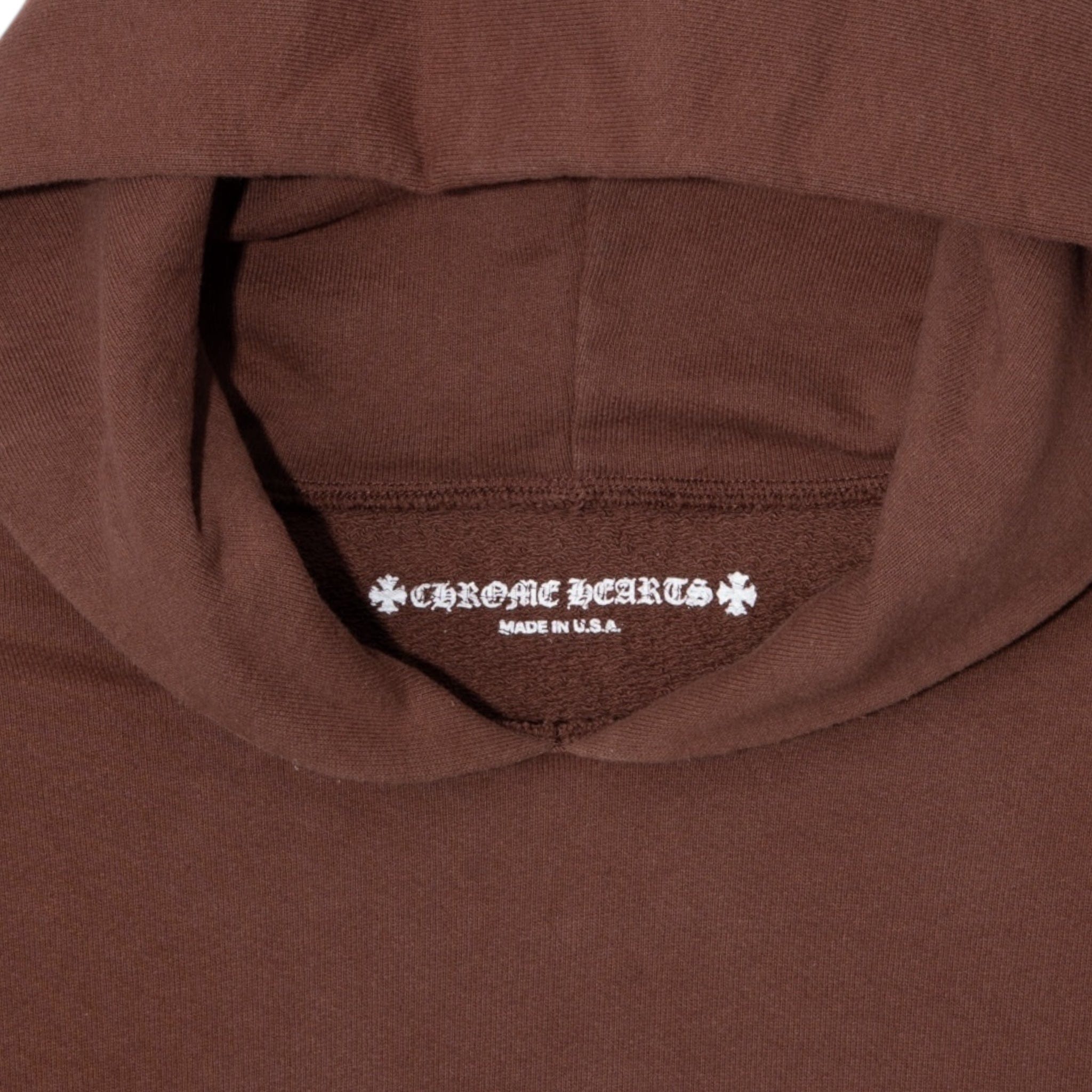 Chrome Hearts x Matty Boy Structure Logo Hooded Sweatshirt Brown Multi