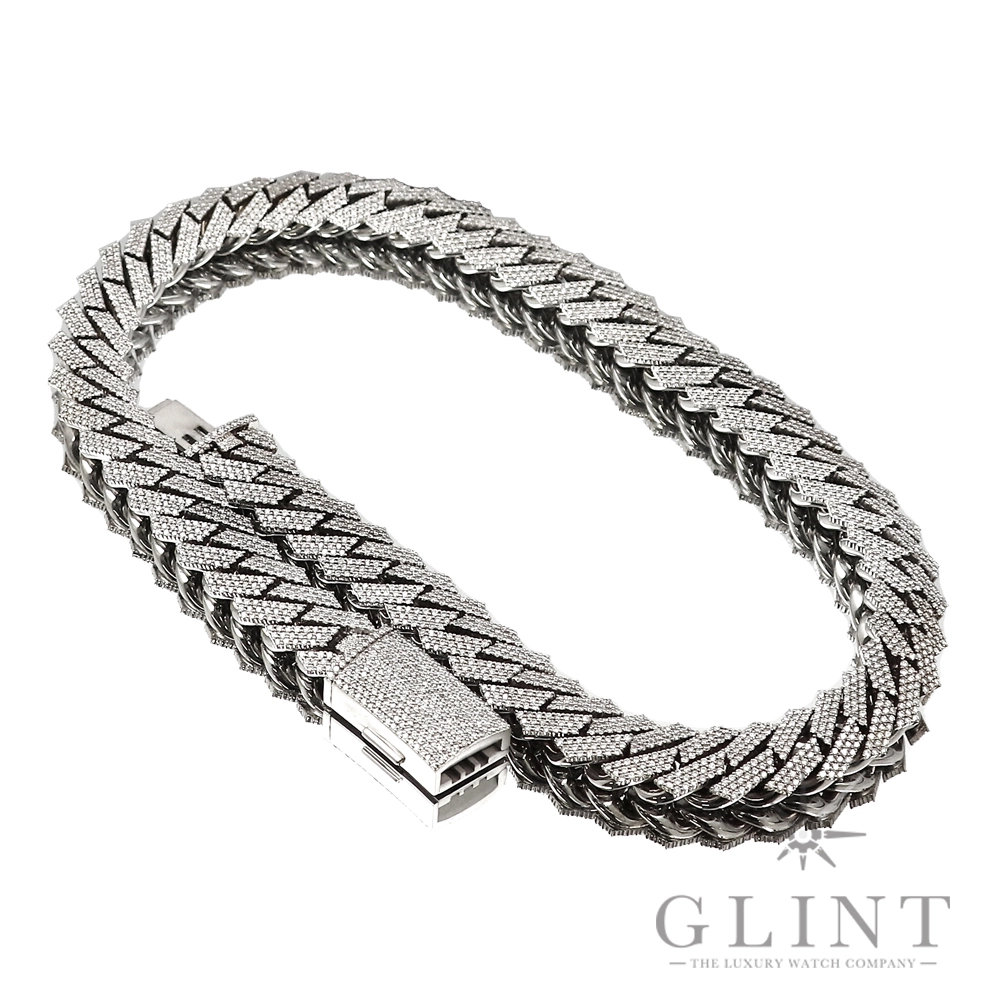 マイアミ キューバン リンク チェーンネックレス ｜ GLINT ｜ 高級時計