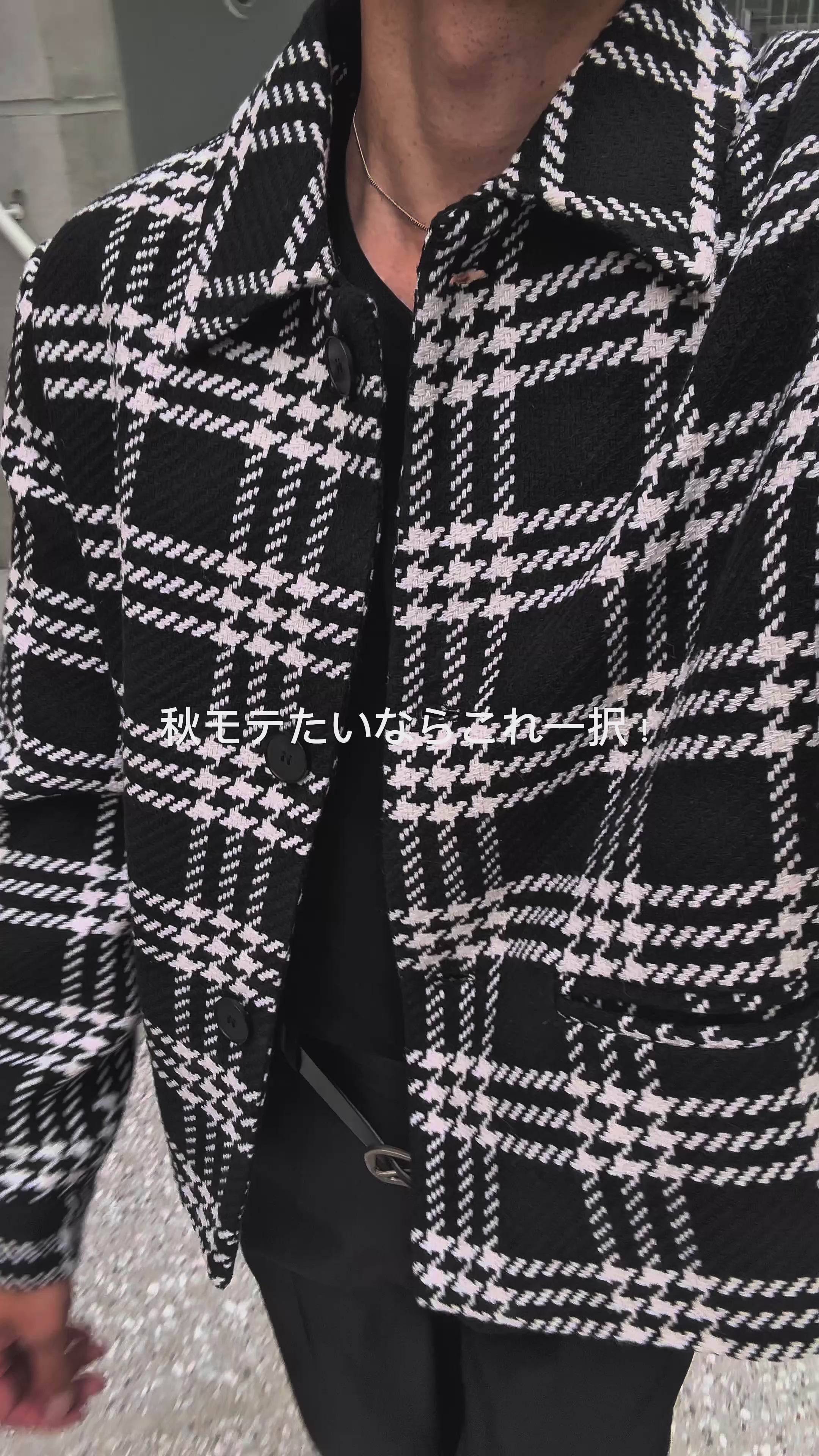 ハウンドチェックジャケット Ot30016
