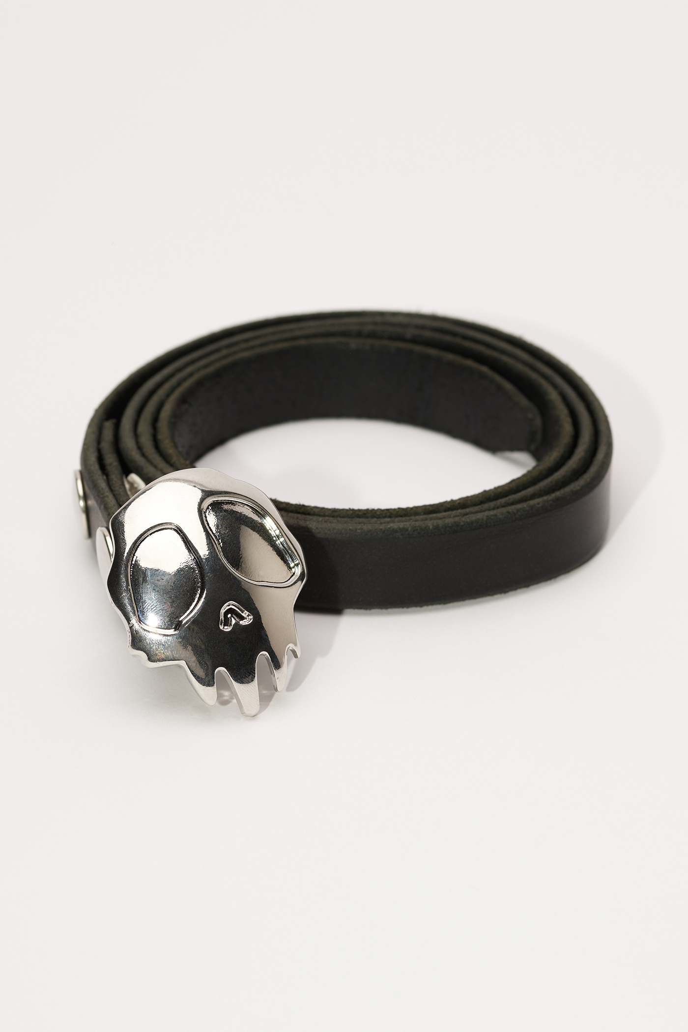 Our Legacy - 2cm Speed Belt Black Leather