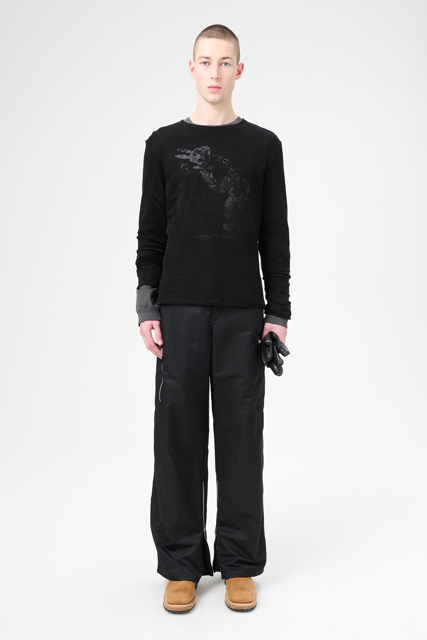 Our Legacy - Tactical Cargo Black High Gloss Sateen