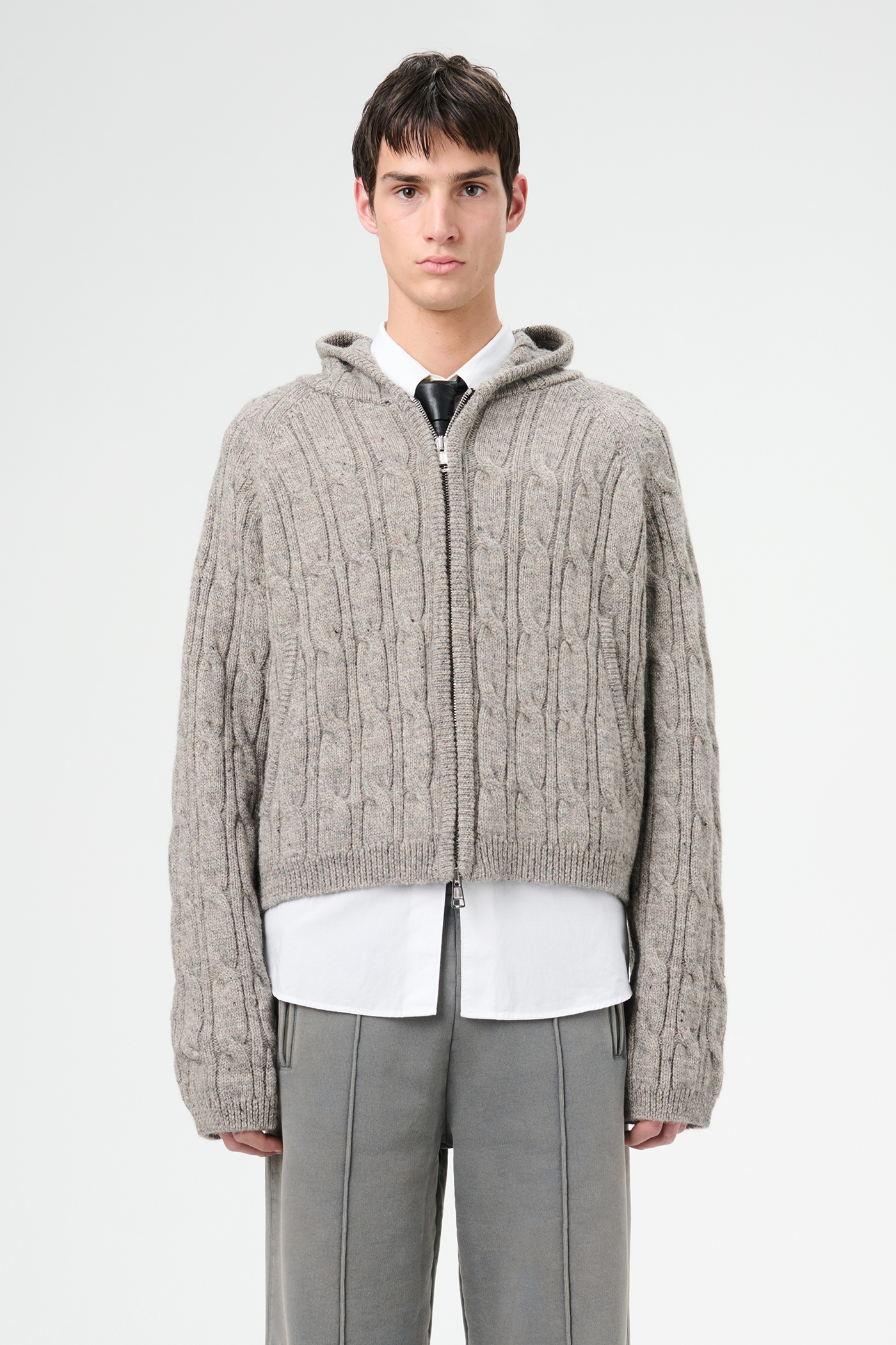 Our Legacy - Level Hood Stable Melange Isles Wool