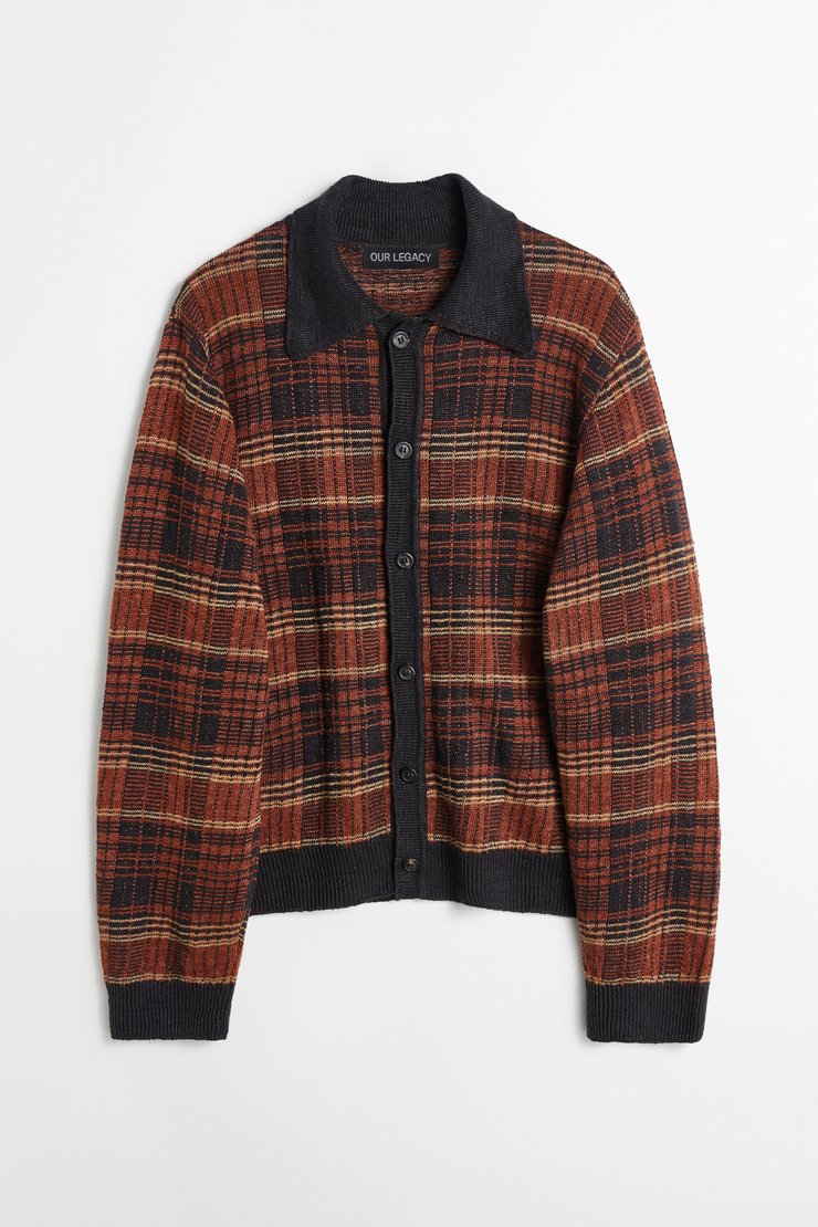 Our Legacy - Evening Polo Rust Geezer Check