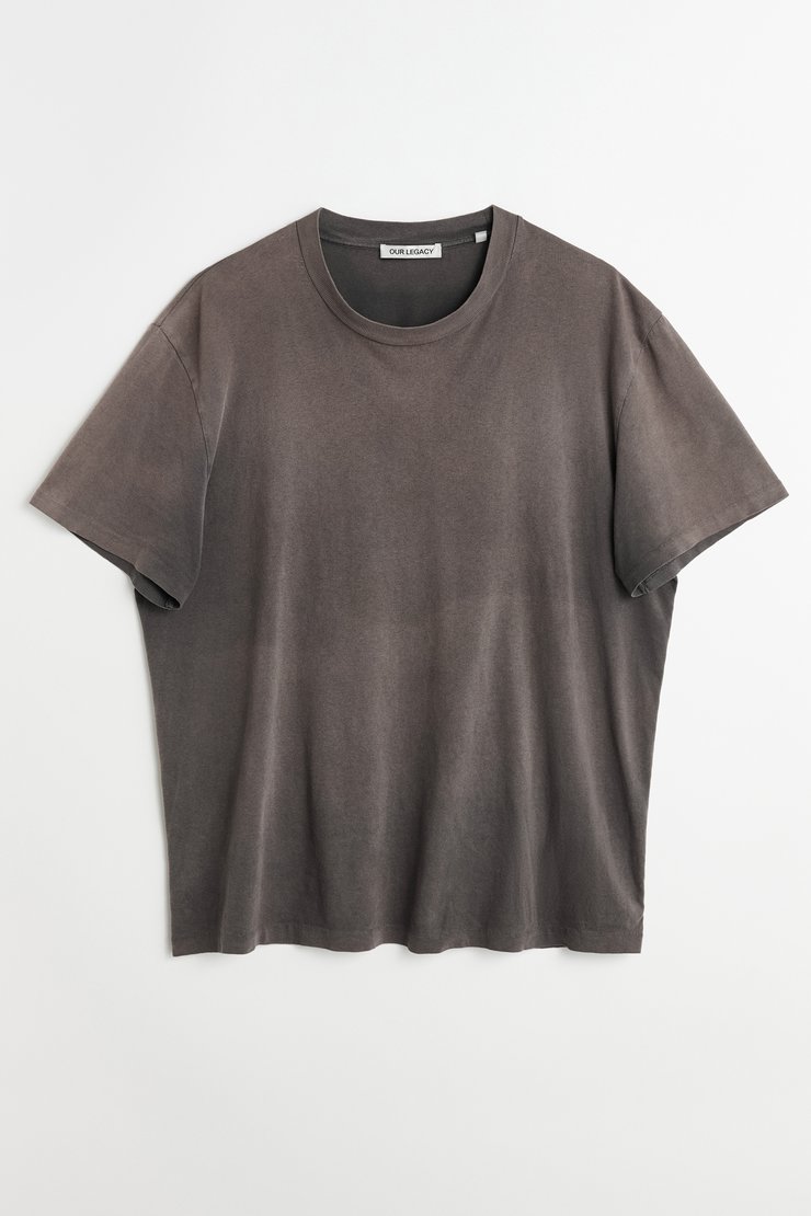 Our Legacy - Box T-Shirt Sulphur Black Legacy Jersey