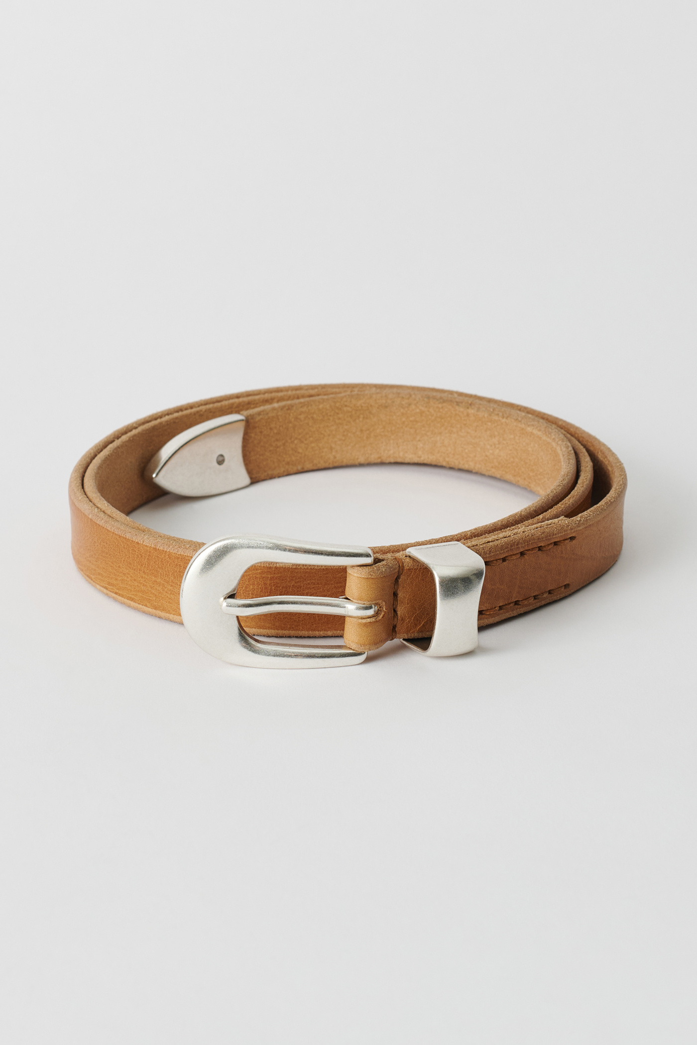 Our Legacy - 2 cm Belt Desert Dune Leather