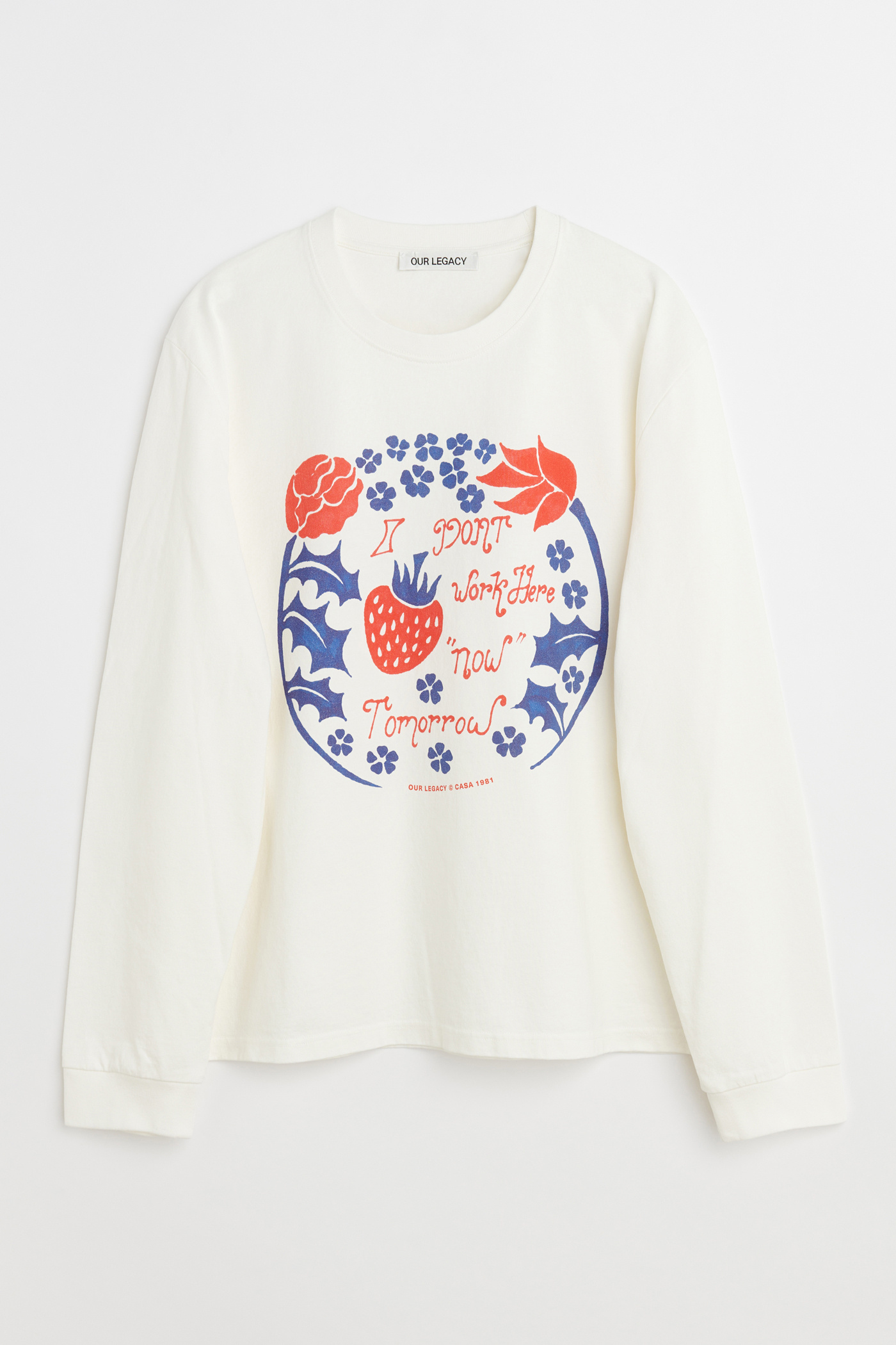 Our Legacy - Tour Longsleeve Tomorrow Print