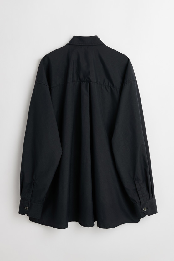 Our Legacy - Borrowed Shirt Black Nylon Ripstop