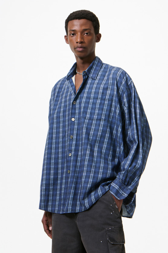 Our Legacy - Borrowed Shirt Check Please Print