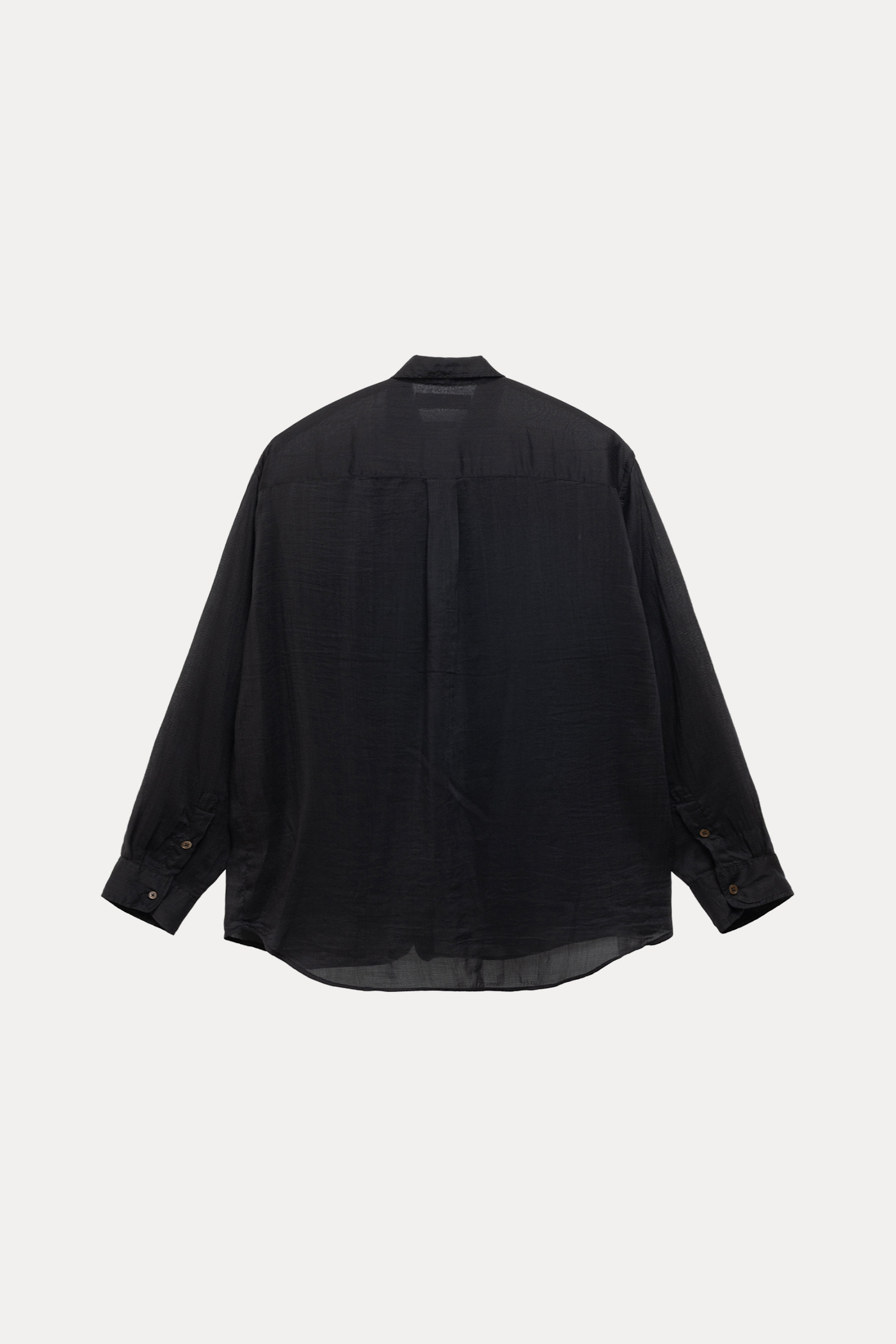 Our Legacy - Work Shop Shirt Black Cotton Silk