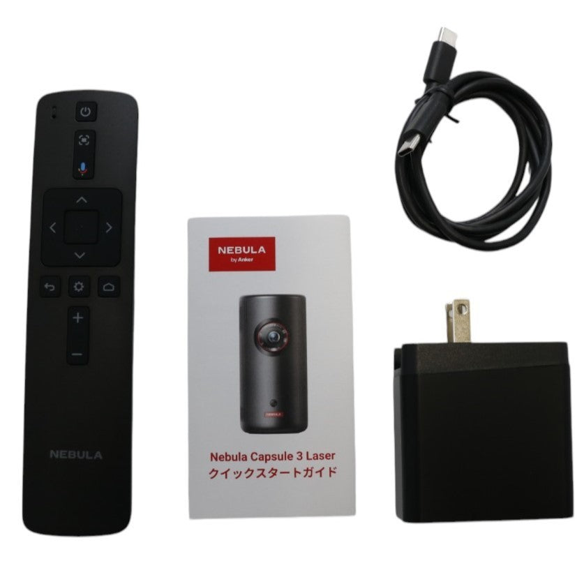 中古(A)] Anker Nebula Capsule 3 Laser モバイルプロジェクター 搭載