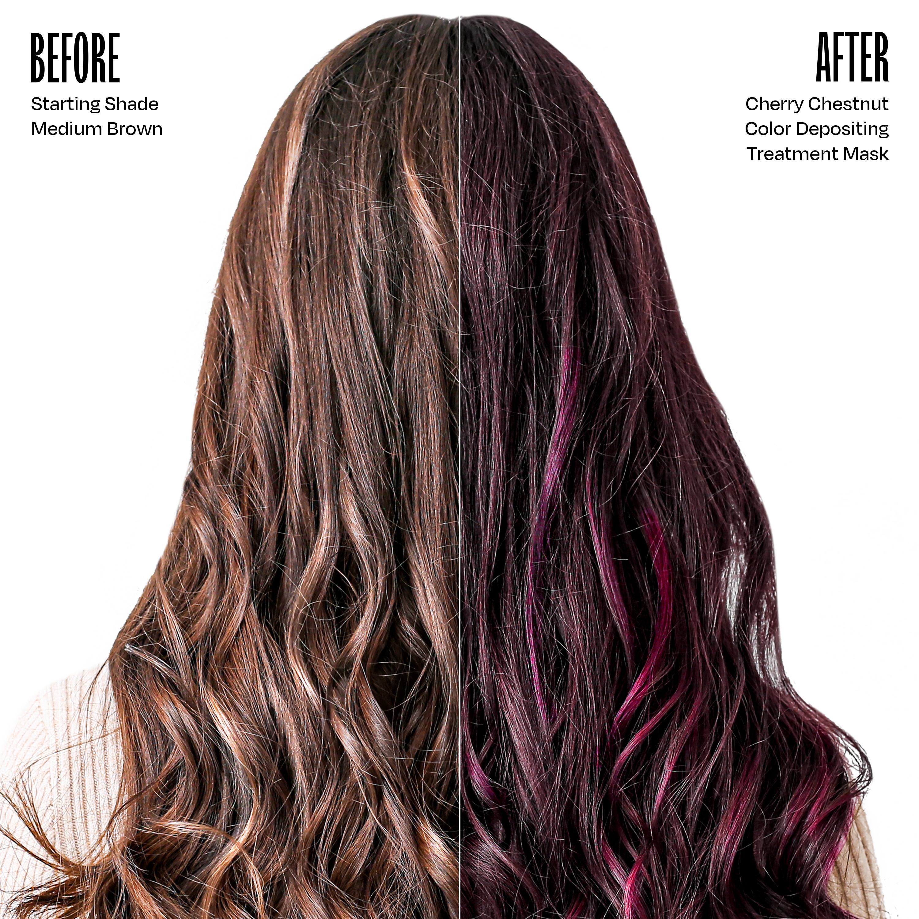 Cherry Chestnut Color Depositing Treatment Mask | Semi-Permanent