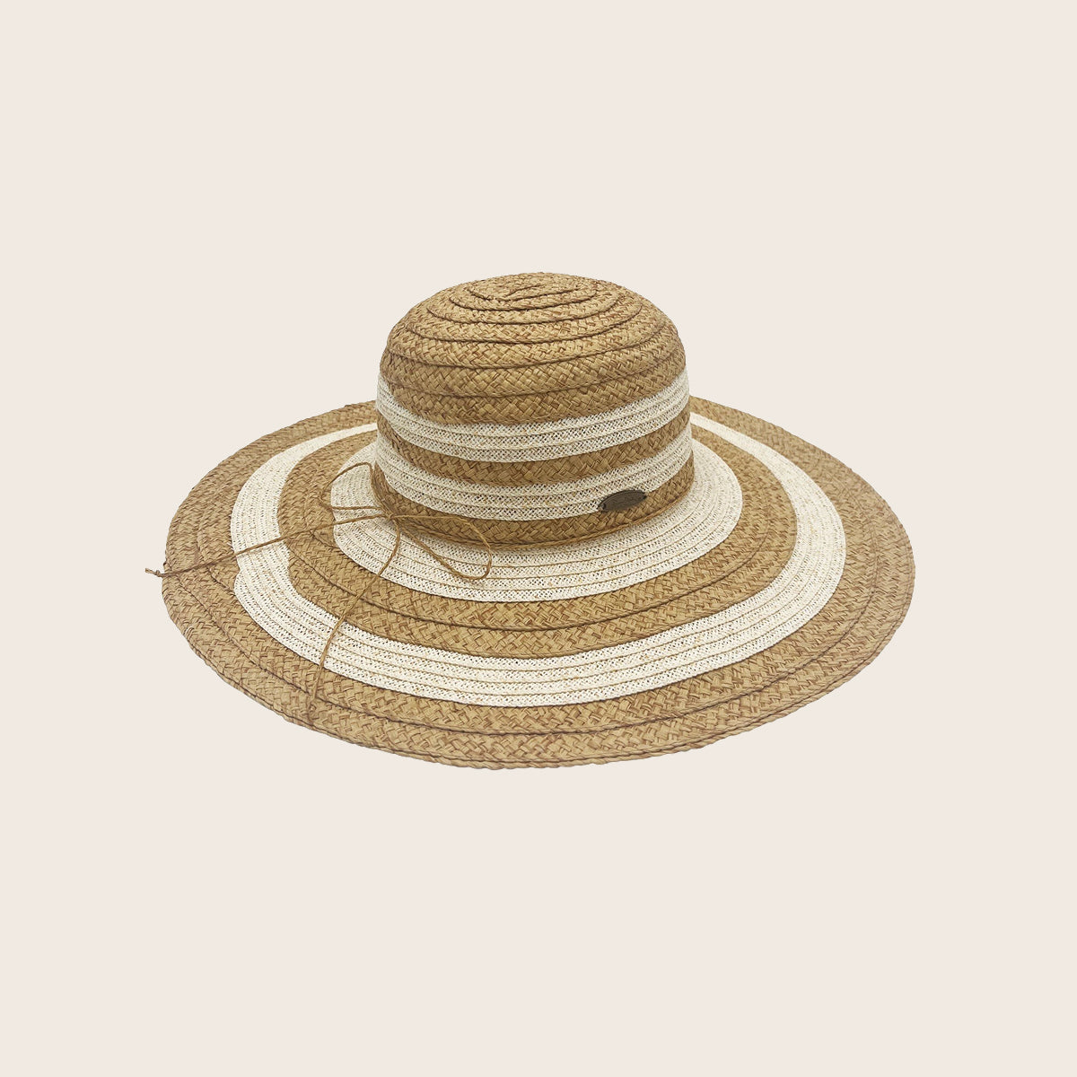 Premium Ivory Paper Braid Big Brim Straw Hat – Panama Jack®