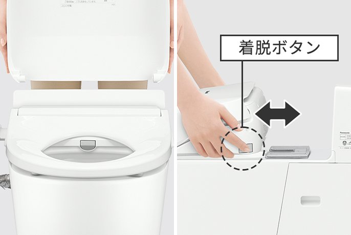 概要 温水洗浄便座 ビューティ・トワレ PSTKシリーズ | 温水洗浄便座
