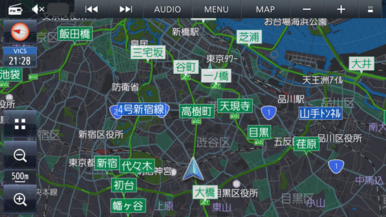 ナビゲーション-HD地図表示 | HA02WD/HA02D HE02WD/HE02D カーナビ