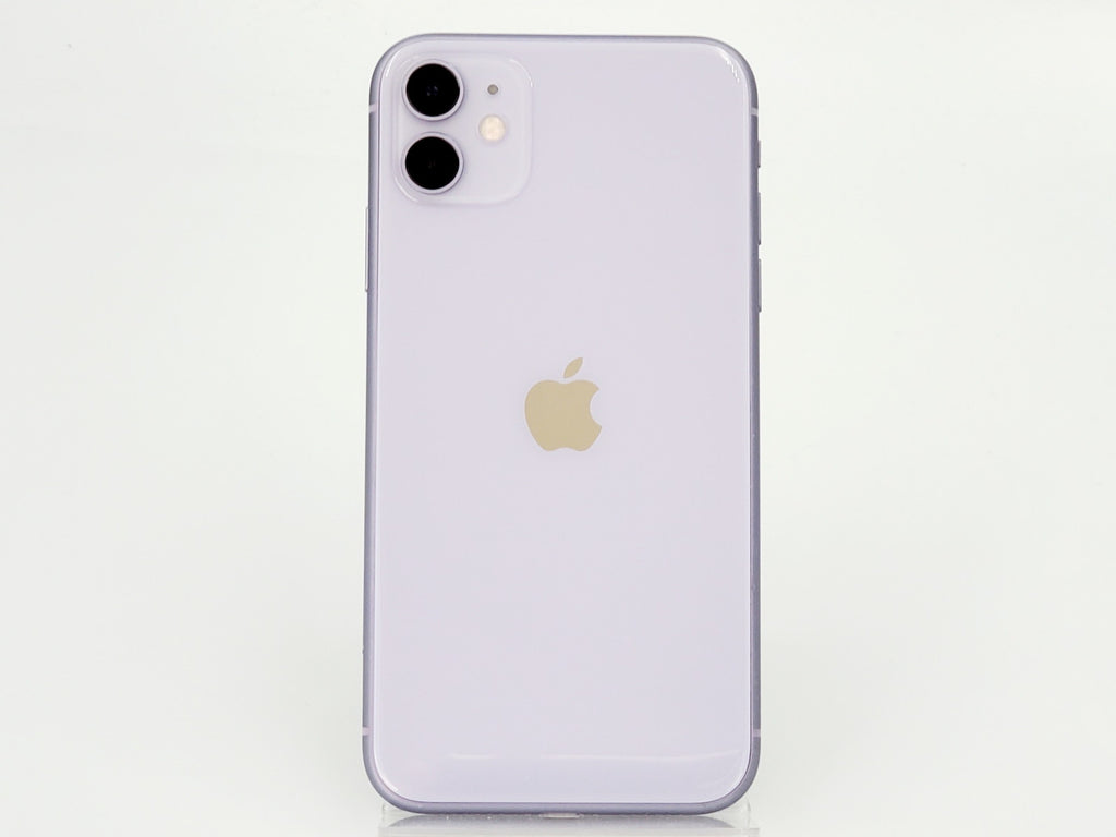 Cランク】SIMフリー iPhone11 64GB パープル MWLX2J/A A2221