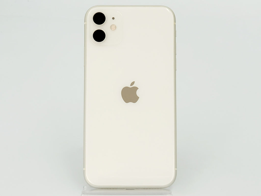 Bランク】SIMフリー iPhone11 64GB ホワイト MWLU2J/A A2221