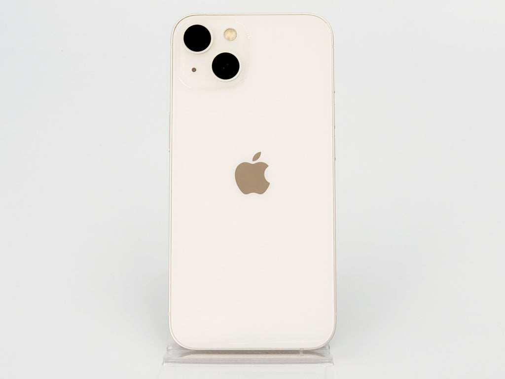 Cランク】SIMフリー iPhone13 256GB スターライト MLNJ3J/A A2631