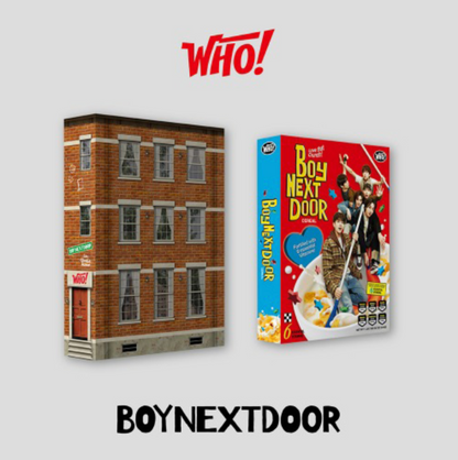 BOYNEXTDOOR – 1st Single [WHO!] – Pacific Alley Co.