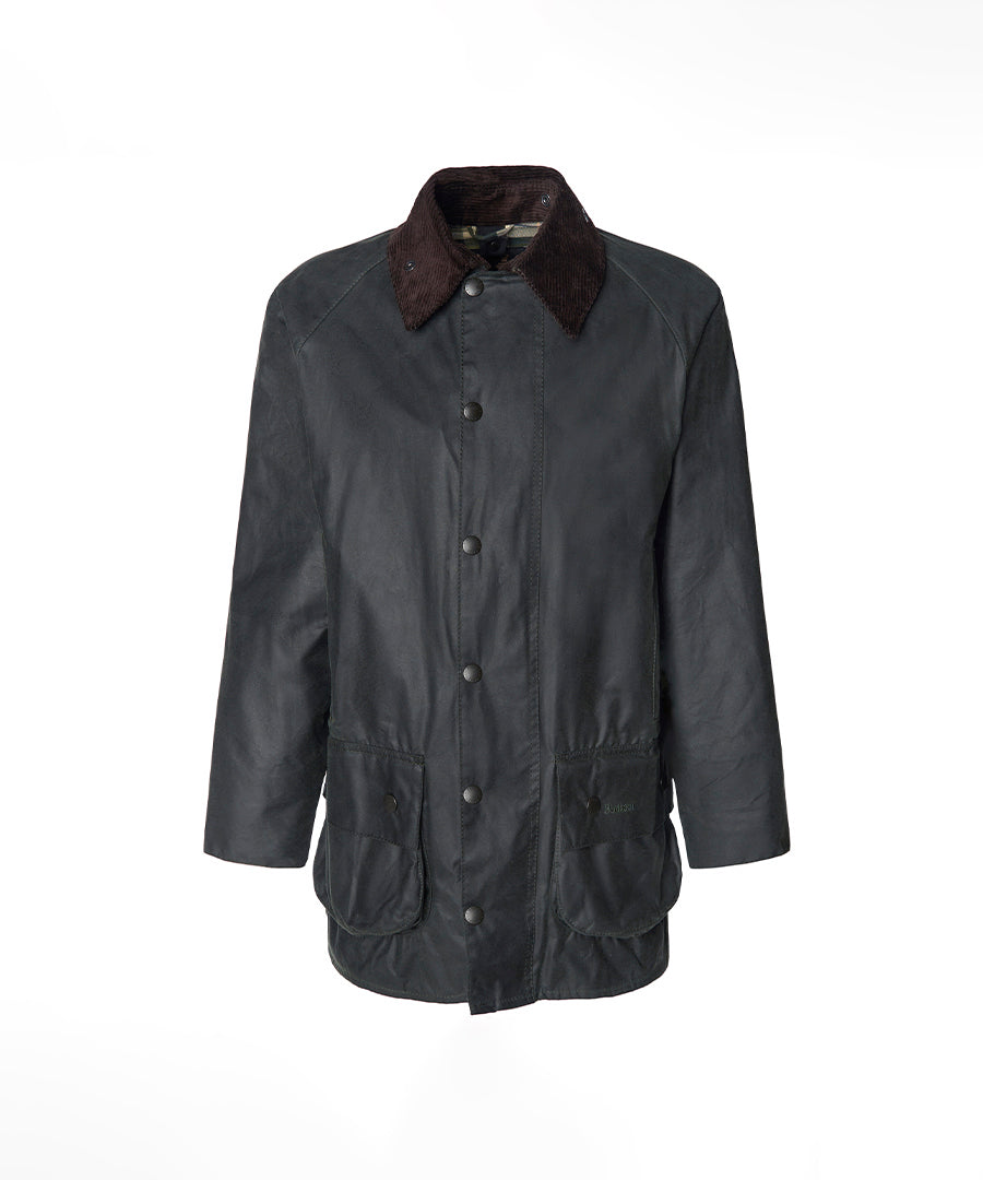 Beaufort Wax Jacket Sage | Barbour | jackets – Packyard