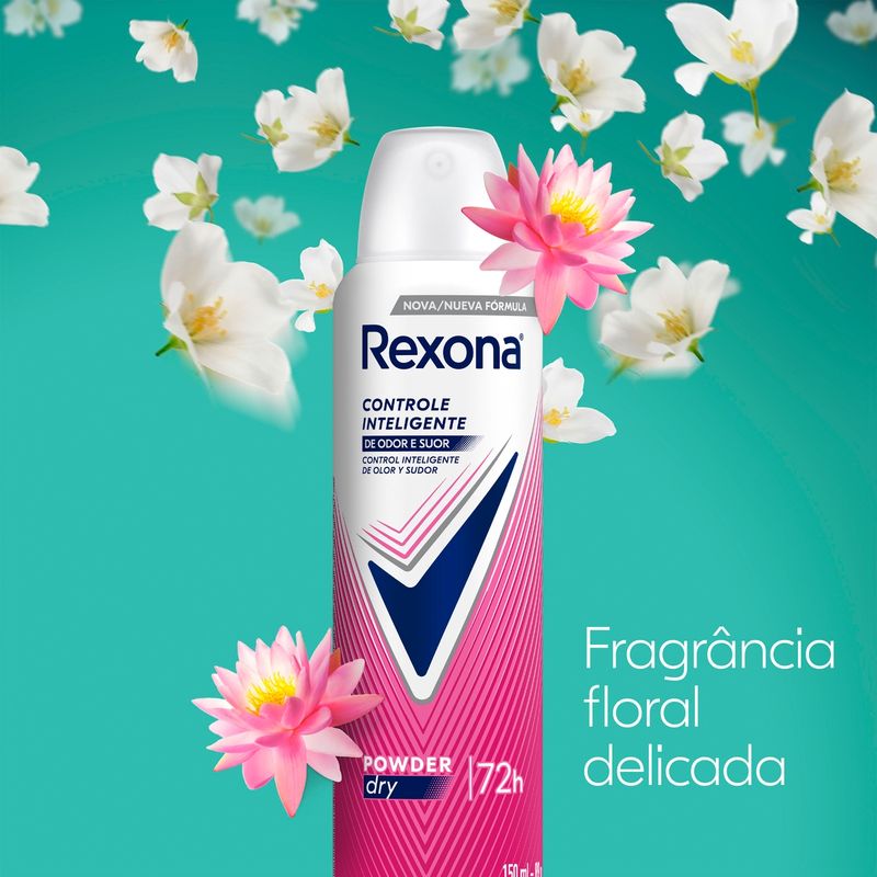 Desodorante Rexona Powder Dry 72h 150ml - Pague Menos