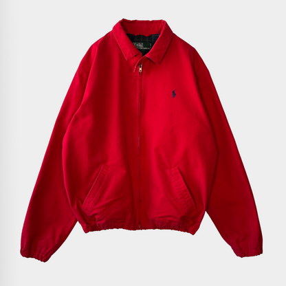 90's Polo by Ralph Lauren スウィングトップ レッド (boys L)/B1542J