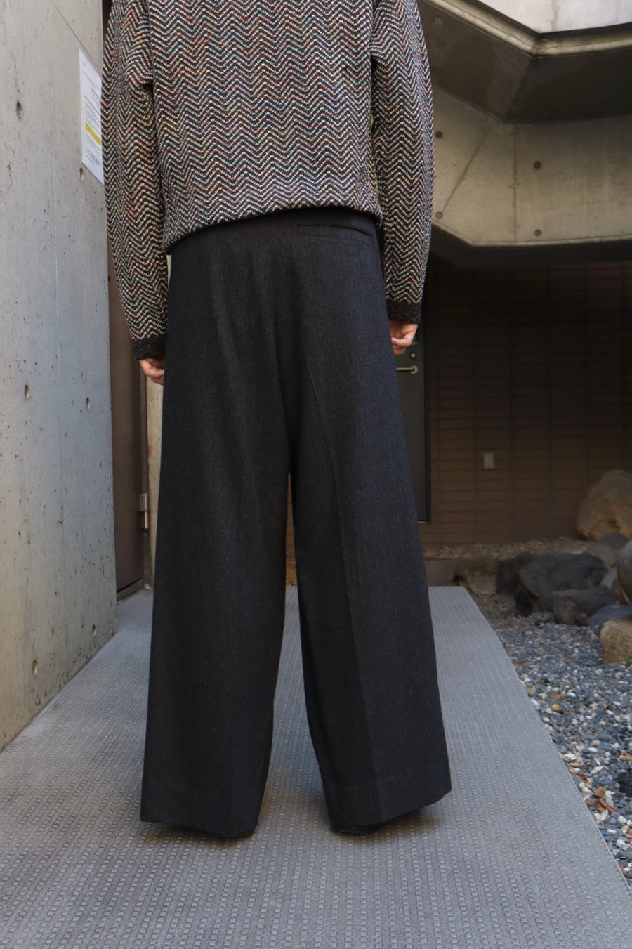 MASU(エムエーエスユー)のINITIAL WIDE TROUSERS GRAYの通販｜PALETTE