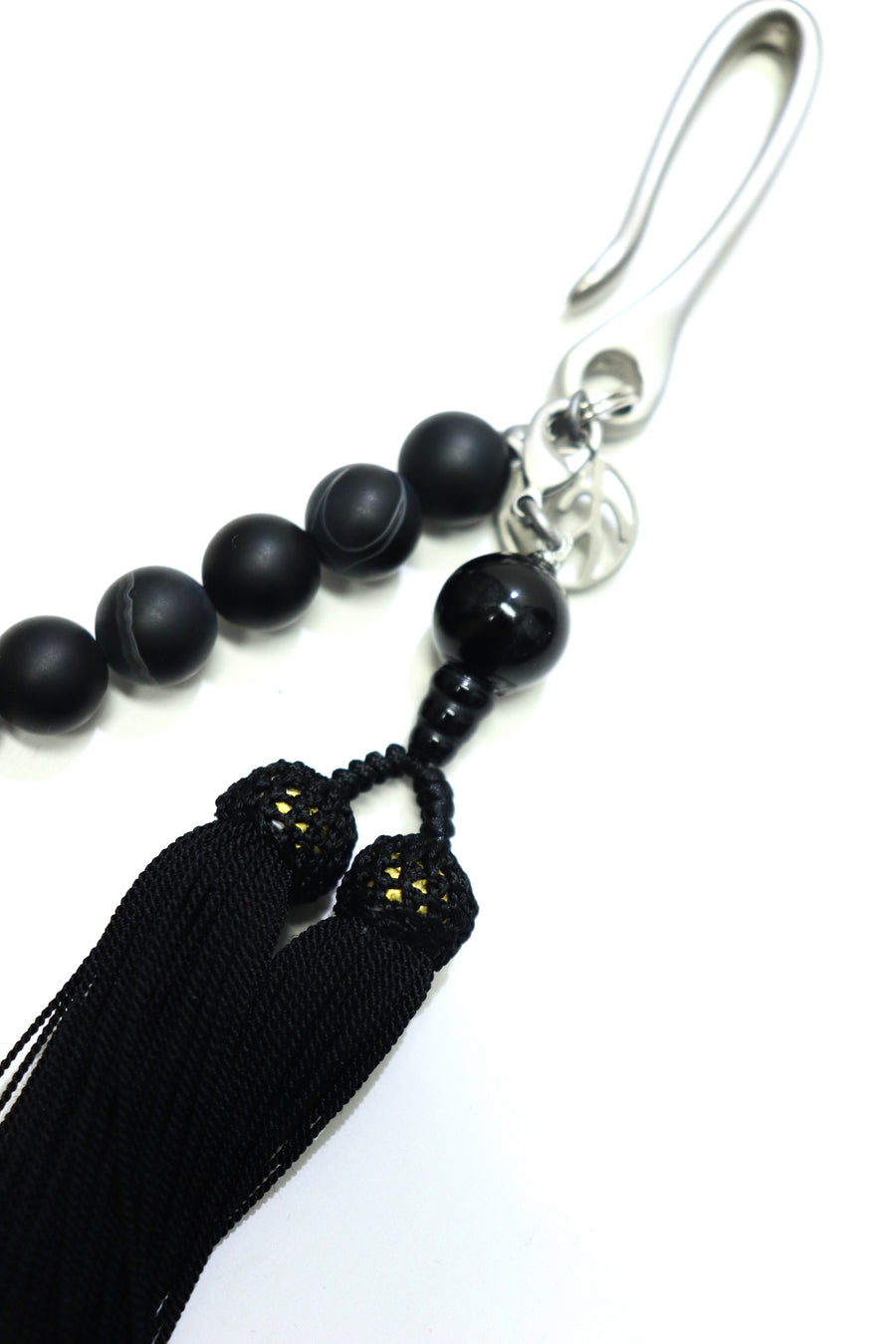 SOSHIOTSUKI(ソウシオオツキ)のJUZU WALLET CHAIN BLACKの通販