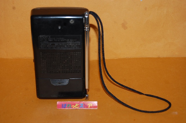 ソニー Model ICF-S12 FM・AM・テレビ(1-3ch) ステレオ受信ラジオ 1993