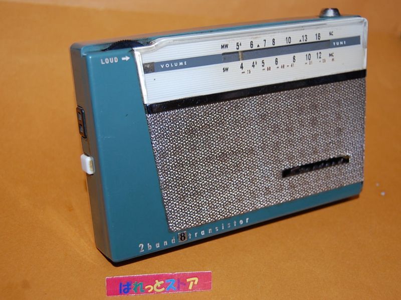 スタンダードラジオ・SR-H107 2バンド SW/MW トランジスタラジオ受信機