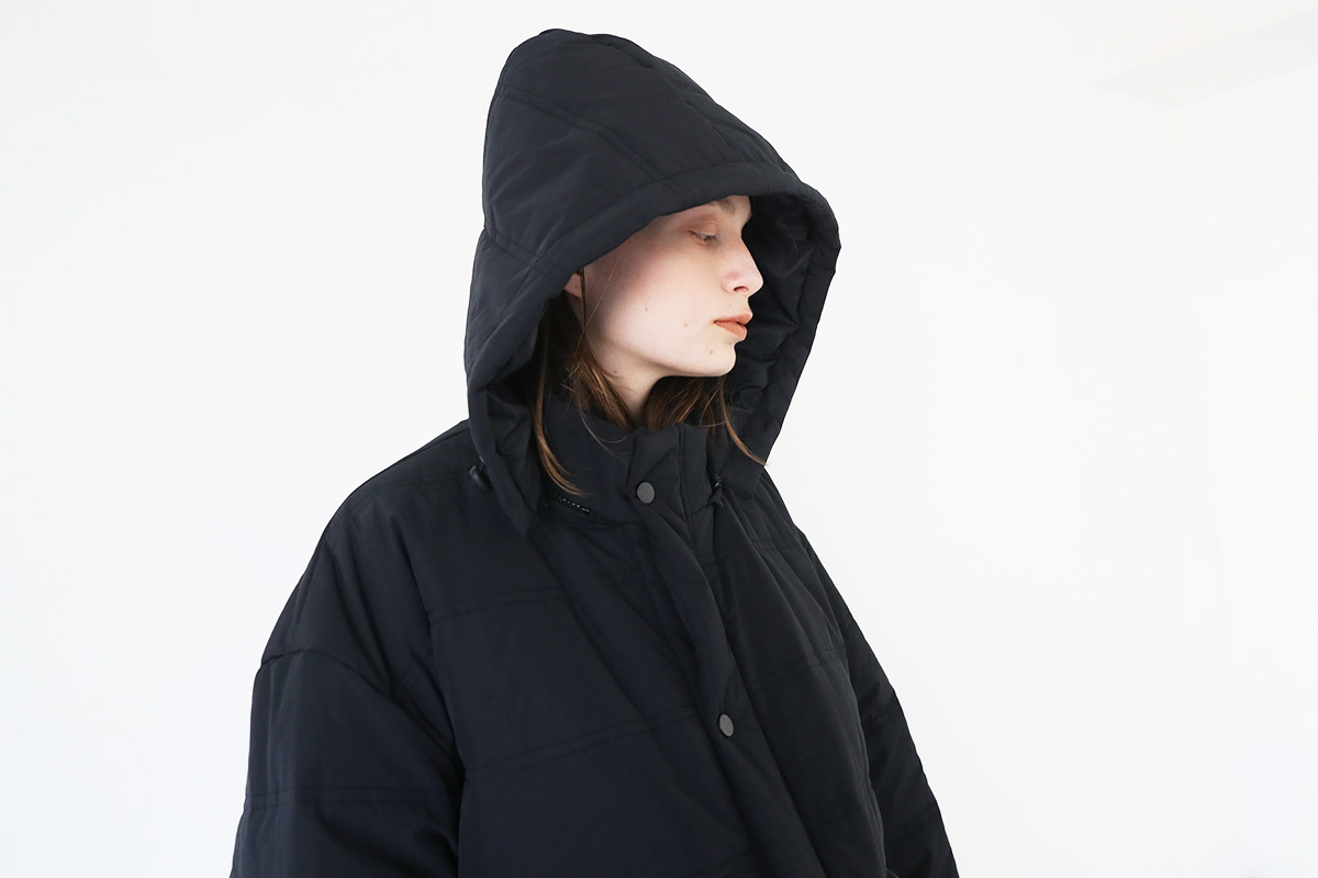 HENRIK VIBSKOV ヘンリックヴィブスコフ LONG DOWN COAT [Caviar]