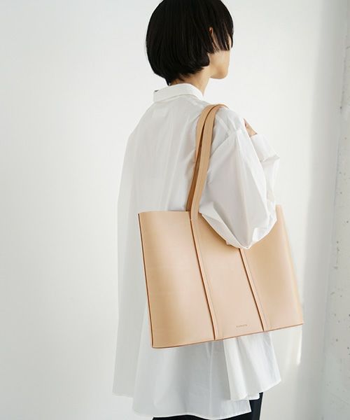 Building Block ビルディングブロック WIDE TOTE [Natural]