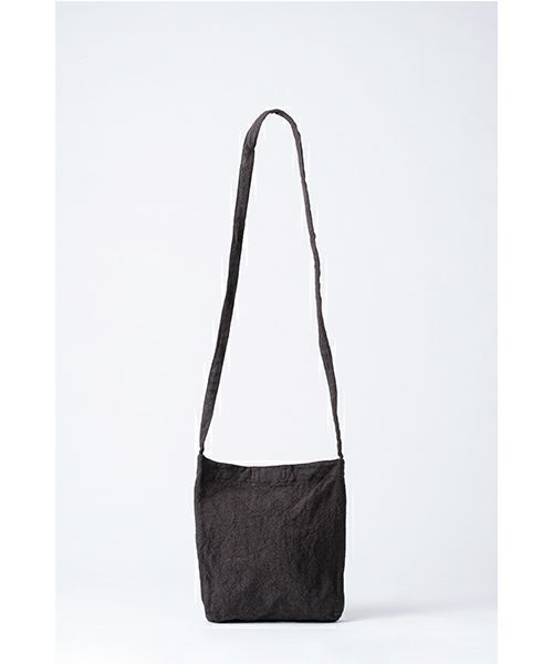 YOKO SAKAMOTO ヨーコサカモト RESEARCHER BAG MEDIUM [SUMI INK/YS-RE