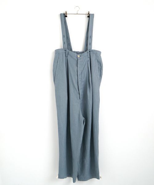 suzuki takayuki スズキタカユキ wide legged pantsⅠ[A252-11/black]