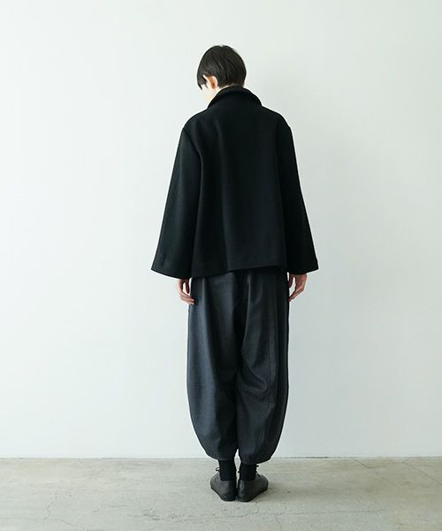 Mochi モチ a-line short coat エーラインショートコート