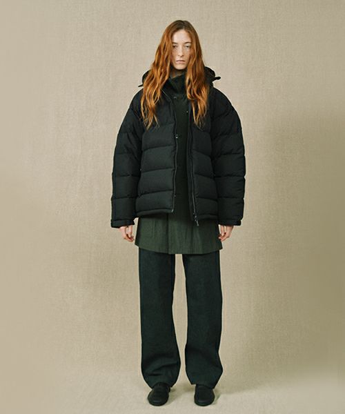 YOKO SAKAMOTO ヨーコサカモト DOWN BIG JACKET [GRAY]YS - 24AW - 01