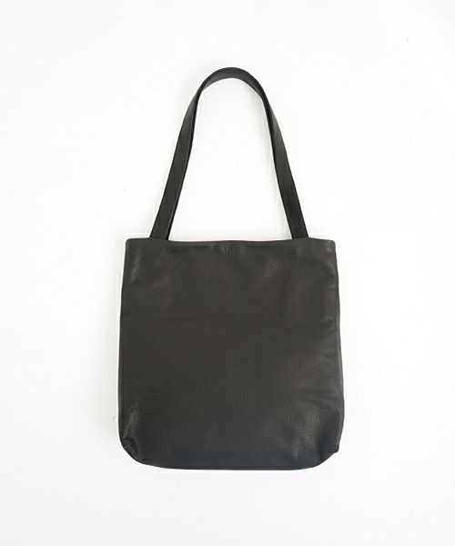 VU PRODUCT ヴウプロダクト 鹿革ショルダートート BLACK｜軽量ディア