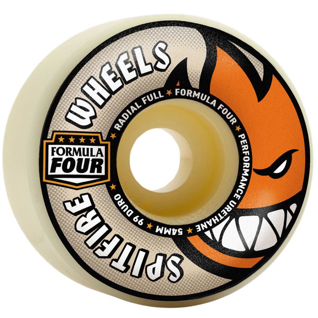 Spitfire Formula Four 99D Radial Full - Natural – Palm Isle Skateshop