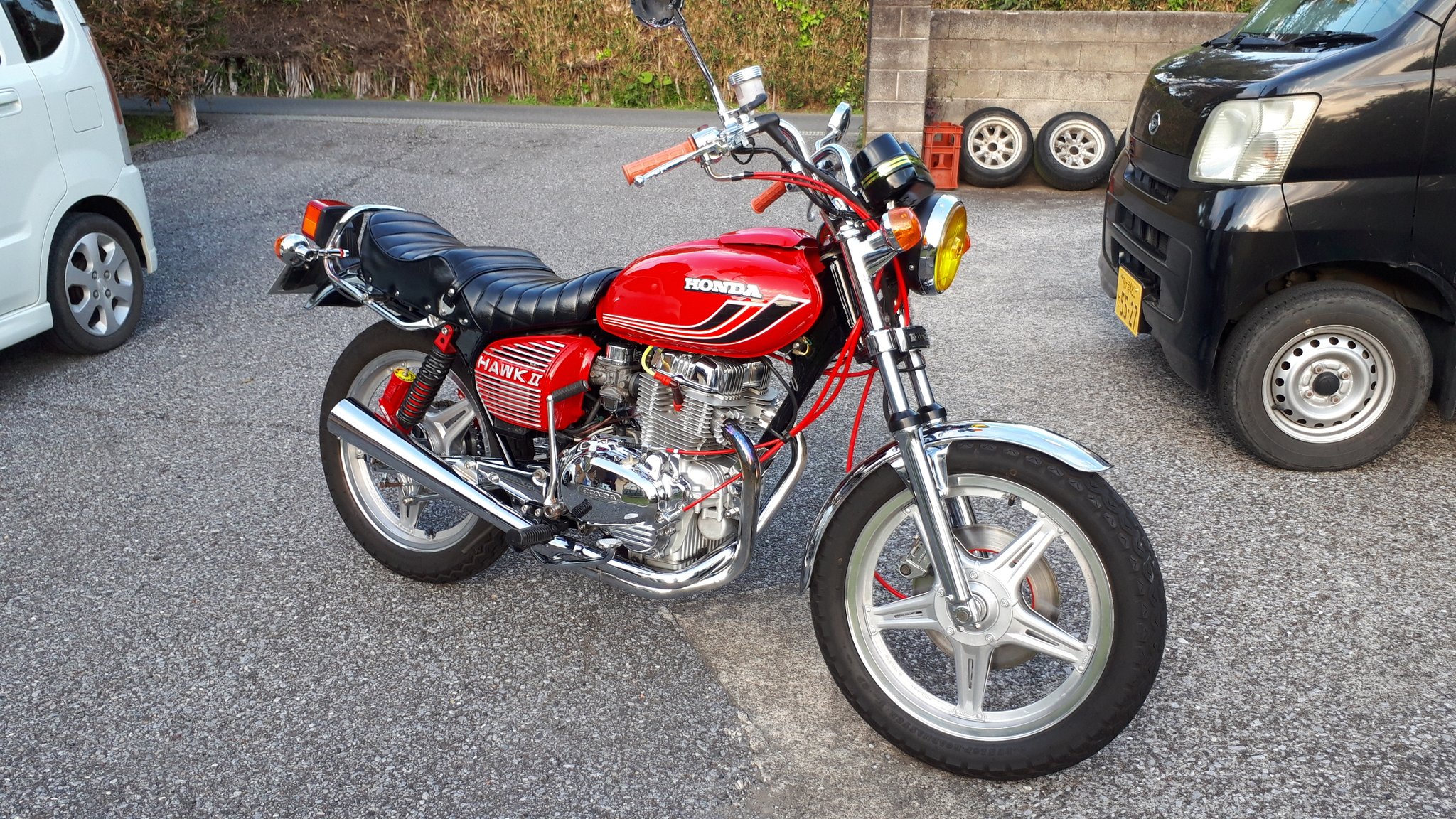 ホーク CB400N CB250N 外装 タンク テール 【公式通販】