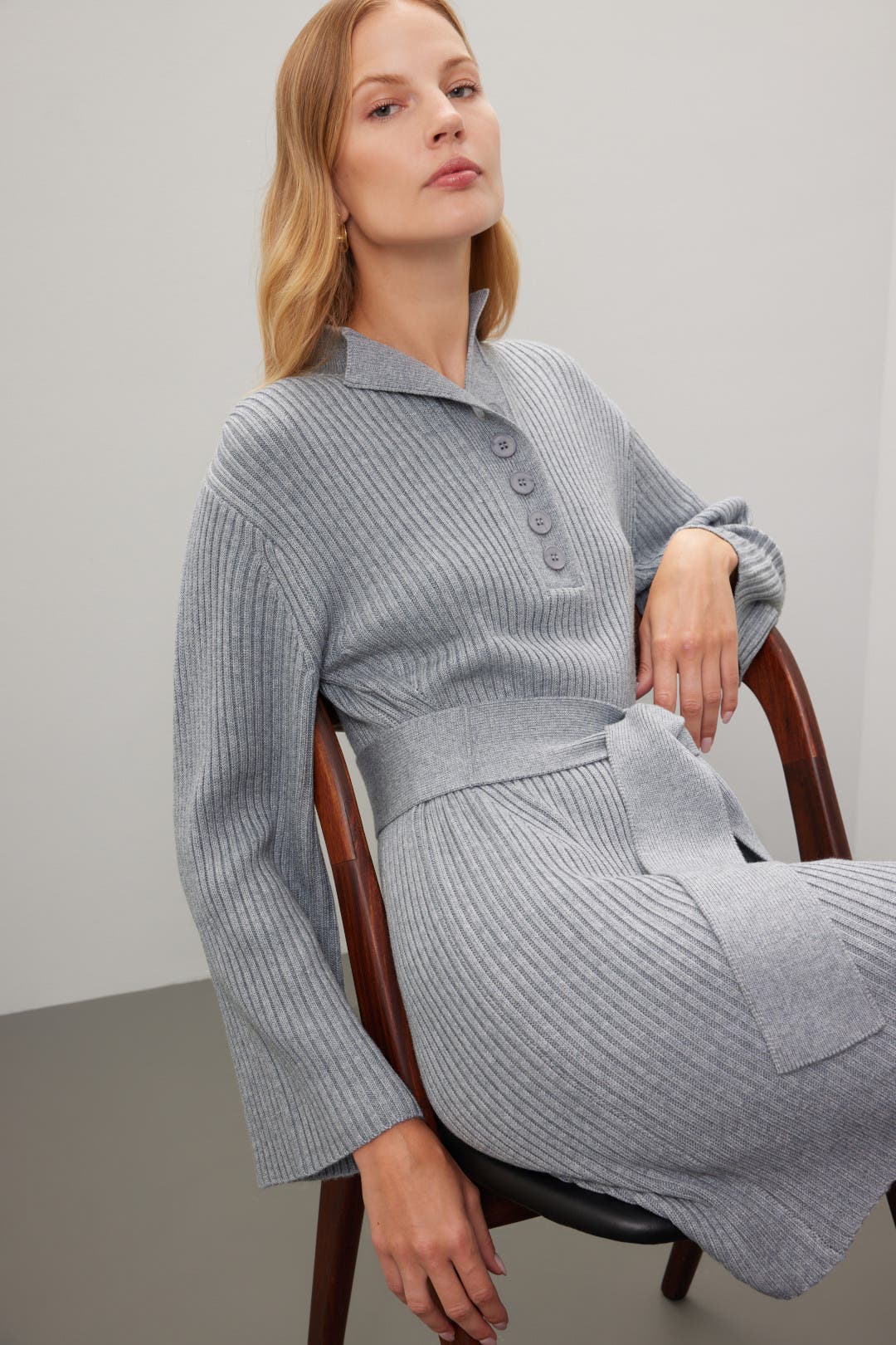 Gray Knit Mini Dress by Marissa Webb x RTR | Rent the Runway