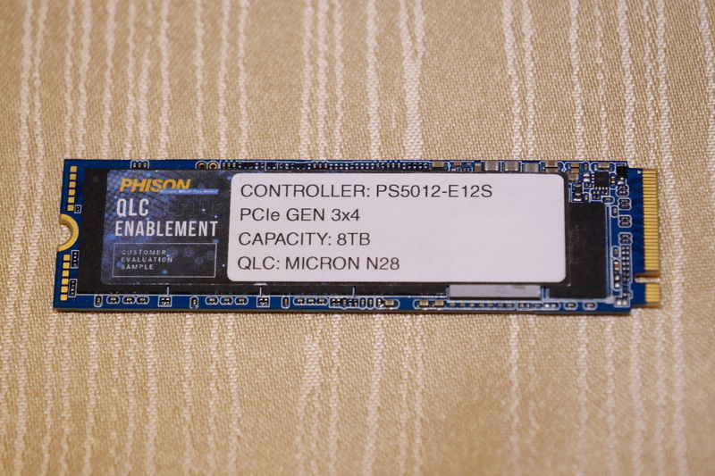 イベントレポート】Phison、容量8TBのM.2や16TBの2.5インチSSDを展示