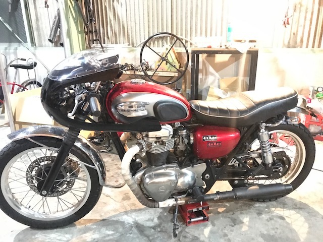 W650カウル装着～ : カスタムバイク取扱店【七伍屋】